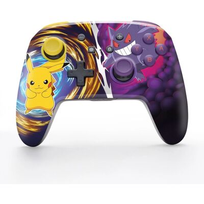 PowerA Enhanced Wireless Controller for Nintendo Switch - Pikachu vs. Gengar PowerA Enhanced Wireless Controller for Nintendo Switch - Pikachu vs. Gengar