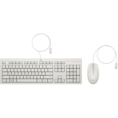 HP 225 Wired Mouse and Keyboard Combo G2, bílá - CZ/SK HP 225 Wired Mouse and Keyboard Combo G2, bílá - CZ/SK