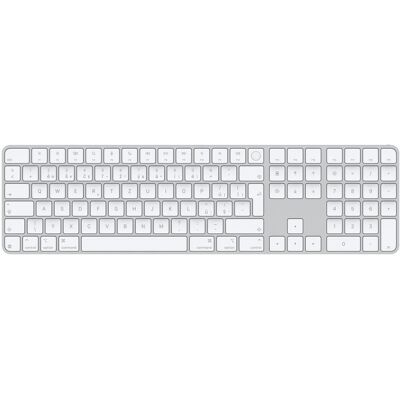 Apple Magic Keyboard 2024 s Touch ID, bílé klávesy - CZ Apple Magic Keyboard 2024 s Touch ID, bílé klávesy - CZ