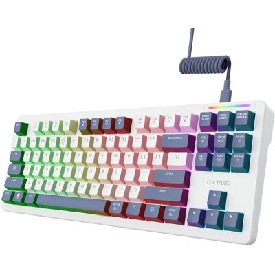 Trust GXT872 XYRA TKL Mechanical Swappable Padded Gaming Keyboard - US Trust GXT872 XYRA TKL Mechanical Swappable Padded Gaming Keyboard - US