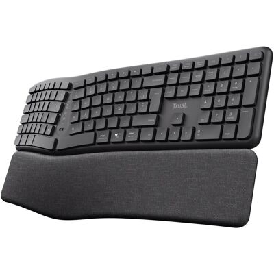 Trust KEYRA Ergonomic Multi-device Wireless - US Trust KEYRA Ergonomic Multi-device Wireless - US