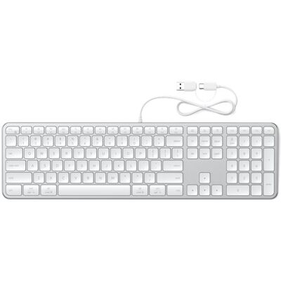 Satechi Slim LX3, stříbrná - US Satechi Slim LX3, stříbrná - US