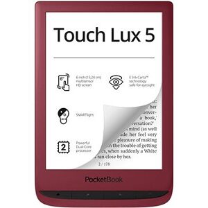 PocketBook 628 Touch Lux 5 Ruby Red