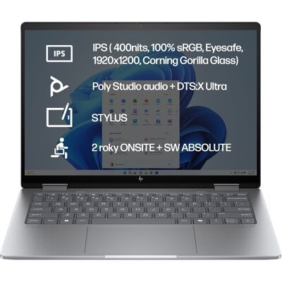 HP ENVY x360 14-fc0000nc Grey Celokovový HP ENVY x360 14-fc0000nc Grey Celokovový