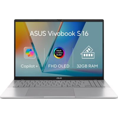 Asus Vivobook S 16 S3607QA-OLED064W Cool Silver celokovový Asus Vivobook S 16 S3607QA-OLED064W Cool Silver celokovový