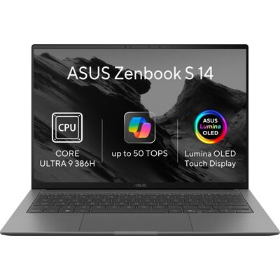 Asus Zenbook S 14 UX5406AA-OLED234XZ Antrim Gray celokovový (bez adaptéru) Asus Zenbook S 14 UX5406AA-OLED234XZ Antrim Gray celokovový (bez adaptéru)