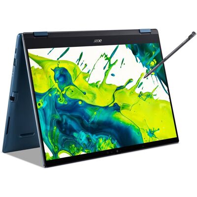 Acer Swift Spin 14 AI Cobalt Blue kovový (SFSP14-Q51T-X4VG) (bez adaptéru) Acer Swift Spin 14 AI Cobalt Blue kovový (SFSP14-Q51T-X4VG) (bez adaptéru)
