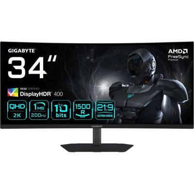 34" GIGABYTE G34WQC2 34" GIGABYTE G34WQC2