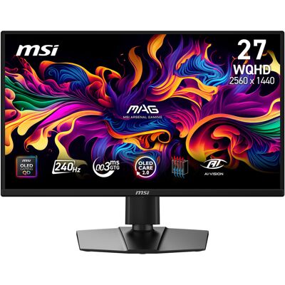 26.5" MSI MAG 272QP QD-OLED X24 26.5" MSI MAG 272QP QD-OLED X24