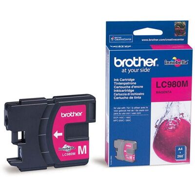 Brother LC-980M purpurová Brother LC-980M purpurová
