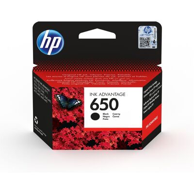 HP CZ101AE č. 650 černá HP CZ101AE č. 650 černá