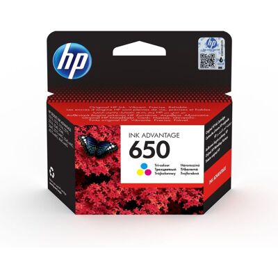 HP CZ102AE č. 650 barevná HP CZ102AE č. 650 barevná