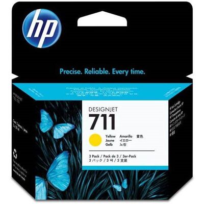 HP CZ136A č. 711 žlutá HP CZ136A č. 711 žlutá