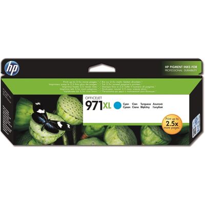 HP CN626AE č. 971XL azurová HP CN626AE č. 971XL azurová