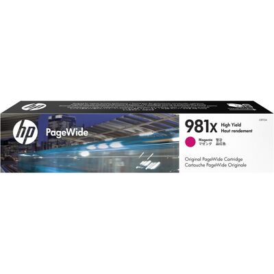 HP L0R10A č. 981X purpurová HP L0R10A č. 981X purpurová