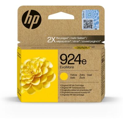 HP 4K0U9NE č. 924 XL EvoMore žlutá HP 4K0U9NE č. 924 XL EvoMore žlutá