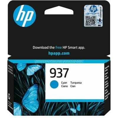 HP 4S6W2NE č. 937 azurová HP 4S6W2NE č. 937 azurová
