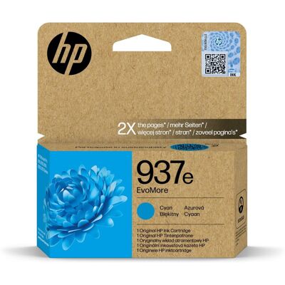 HP 4S6W6NE č. 937 XL EvoMore azurová HP 4S6W6NE č. 937 XL EvoMore azurová