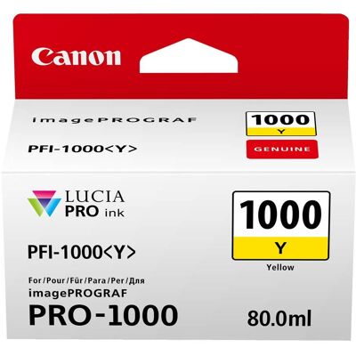 Canon PFI-1000Y žlutá Canon PFI-1000Y žlutá