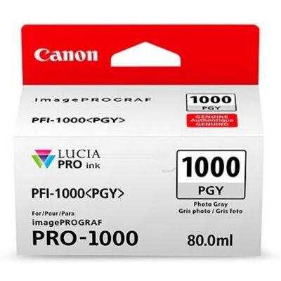 Canon PFI-1000PGY foto šedá Canon PFI-1000PGY foto šedá