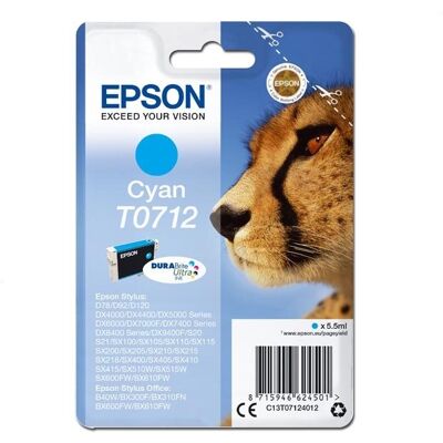 Epson T0712 azurová Epson T0712 azurová