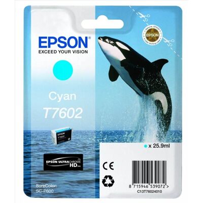 Epson T7602 azurová Epson T7602 azurová