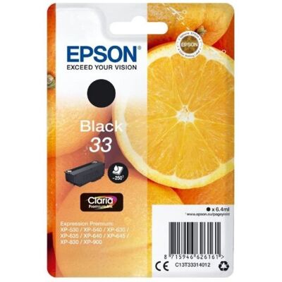 Epson - C13T33314012 - Černá - Kazeta inkoustu Epson - C13T33314012 - Černá - Kazeta inkoustu