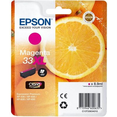 Epson T3363 XL purpurová Epson T3363 XL purpurová