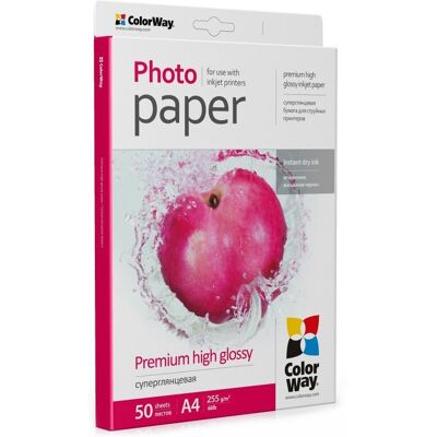 ColorWay Premium High Glossy A4 50ks ColorWay Premium High Glossy A4 50ks