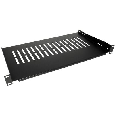 VALUE 19'' police 1U, 250 mm, max. 10 kg, černá VALUE 19'' police 1U, 250 mm, max. 10 kg, černá