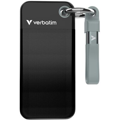 Verbatim Pocket SSD 256GB černá/šedá Verbatim Pocket SSD 256GB černá/šedá