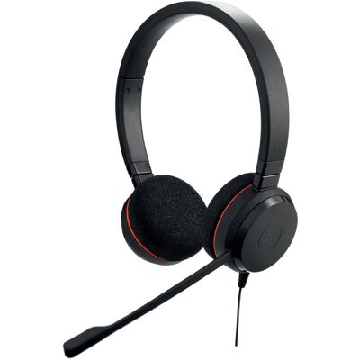 Jabra Evolve 20 SE, Stereo UC, USB C/A, Leather Jabra Evolve 20 SE, Stereo UC, USB C/A, Leather