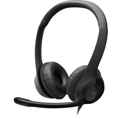 Logitech USB Headset H390 černý Logitech USB Headset H390 černý