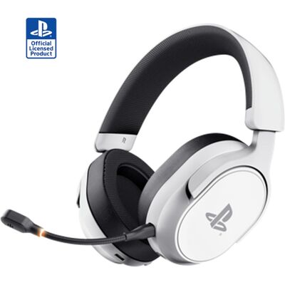 Trust GXT 499W Forta Wireless Gaming Headset oficiální licence Sony pro PS5 - bílá Trust GXT 499W Forta Wireless Gaming Headset oficiální licence Sony pro PS5 - bílá