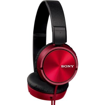 Sluchátka Sony MDR-ZX310 - Skládací, Červené - Plné Velikosti Sluchátka Sony MDR-ZX310 - Skládací, Červené - Plné Velikosti