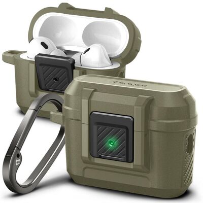 Spigen Lock Fit Vintage Khaki AirPods Pro 2 Spigen Lock Fit Vintage Khaki AirPods Pro 2