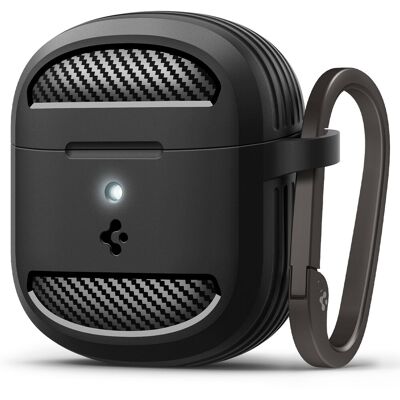 Spigen Rugged Armor Matte Black Google Pixel Buds 2a Spigen Rugged Armor Matte Black Google Pixel Buds 2a
