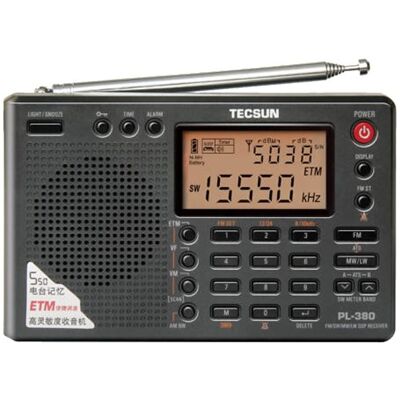 Tecsun PL-380 přehledový přijímač Tecsun PL-380 přehledový přijímač