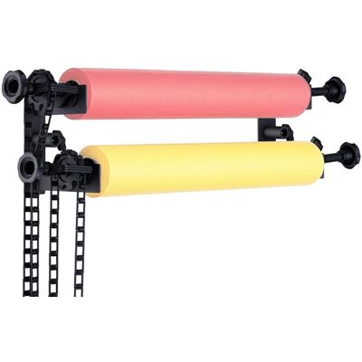 Fomei B-2W, kit pro 2 role fotopozadí s řetězem, brzdou a háky Fomei B-2W, kit pro 2 role fotopozadí s řetězem, brzdou a háky