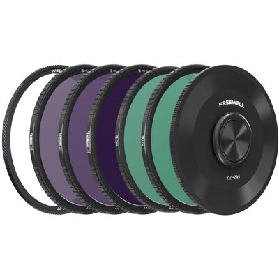 FREEWELL 77mm M2 Magnetic Quick Swap 5-Pack Filter FREEWELL 77mm M2 Magnetic Quick Swap 5-Pack Filter