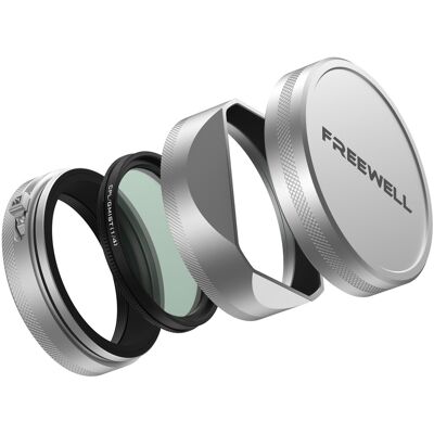 FREEWELL Fuji X100 Series Filter Kit with Lens Hood Silver FREEWELL Fuji X100 Series Filter Kit with Lens Hood Silver