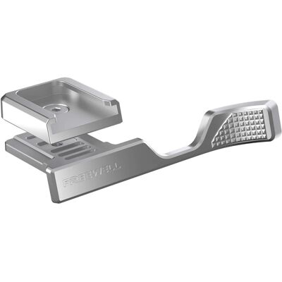 FREEWELL Fuji X100VI Thumb Grip with Cold Shoe Mount (Silver) FREEWELL Fuji X100VI Thumb Grip with Cold Shoe Mount (Silver)