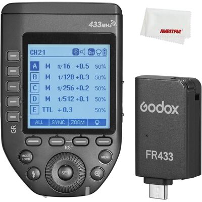 Bezdrátový spoušťák blesku Godox FT433S pro Sony - TTL, HSS, Bluetooth Bezdrátový spoušťák blesku Godox FT433S pro Sony - TTL, HSS, Bluetooth