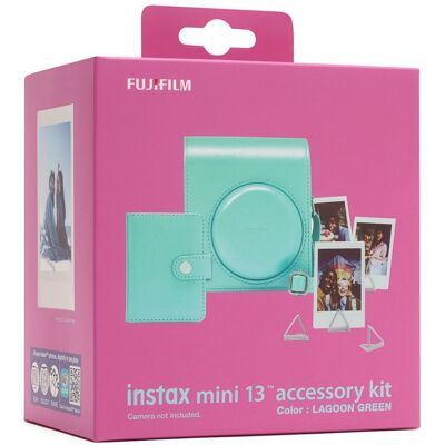 Fujifilm instax mini 13 ACCESSORY KIT - Lagoon Green Fujifilm instax mini 13 ACCESSORY KIT - Lagoon Green