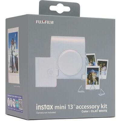 Fujifilm Instax mini 13 ACCESSORY KIT - Clay White Fujifilm Instax mini 13 ACCESSORY KIT - Clay White