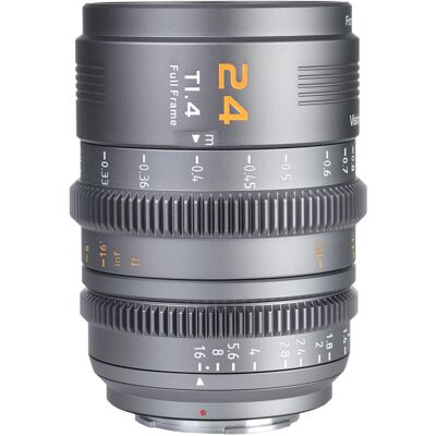 SIRUI Vision Prime 1 24mm T1.4 Full Frame Cine Lens (Metal Grey,E/Z/RF/L Interchangable Mount) SIRUI Vision Prime 1 24mm T1.4 Full Frame Cine Lens (Metal Grey,E/Z/RF/L Interchangable Mount)
