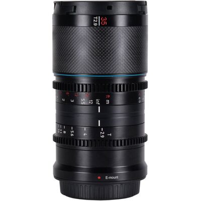 SIRUI Saturn 35mm T2.9 1.6x Carbon Fiber Full-frame Anamorphic Z Mount (Blue Flare) SIRUI Saturn 35mm T2.9 1.6x Carbon Fiber Full-frame Anamorphic Z Mount (Blue Flare)