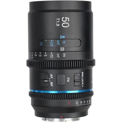 SIRUI Astra Series 50mm T1.8 1.33X Full-frame Anamorphic Cine Lens (E Mount, Blue Flare) SIRUI Astra Series 50mm T1.8 1.33X Full-frame Anamorphic Cine Lens (E Mount, Blue Flare)