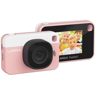 LAMAX PixelKid1 Dětský fotoaparát - Růžový LAMAX PixelKid1 Dětský fotoaparát - Růžový