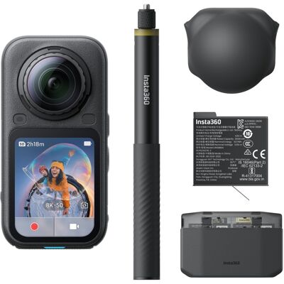 Insta360 X6 Essentials Bundle Midnight Black Insta360 X6 Essentials Bundle Midnight Black